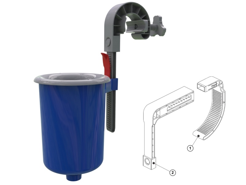 Skimmer Hang-up Swing® - für Swing pools