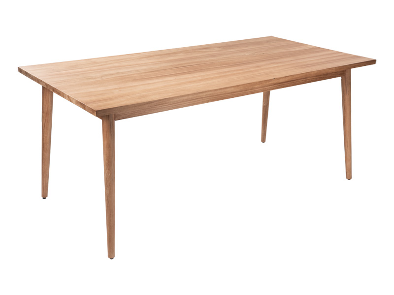 FLORES Esstisch 160 x 90 x 76 cm – Teakholz