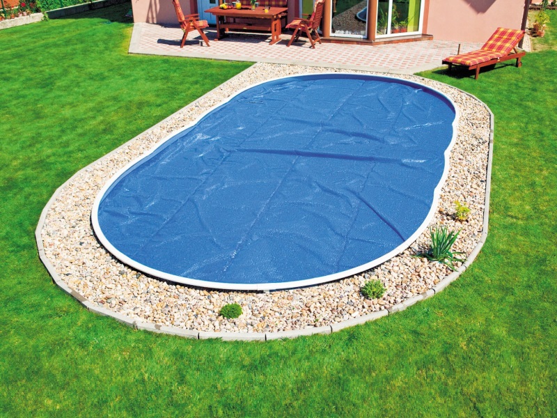 Solarabdeckung für Pool