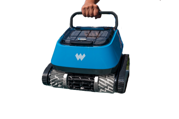 AZURO WARRIOR 2 - filter water volume 14m3/h; cleaning cycle 2hours, cleans bottom&wall