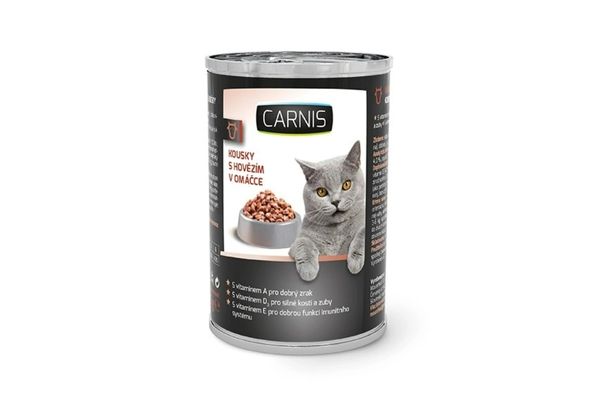 Carnis Cat canned Beef 415 g