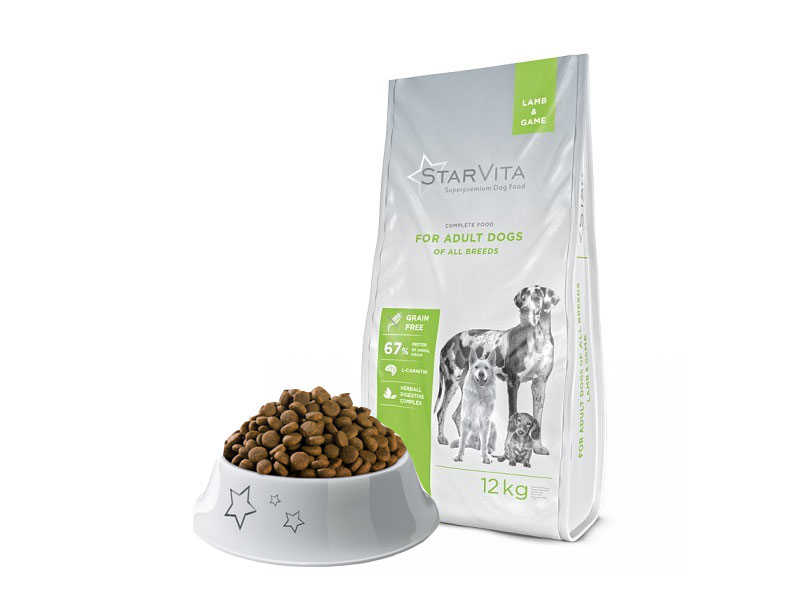 StarVita Adult Dogs 12kg (chicken&fish)