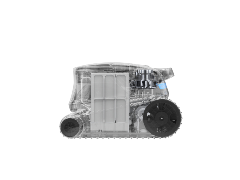 Poolmate Hydro 4 robotic Akku cleaner (cleans bottom, wall & waterline)