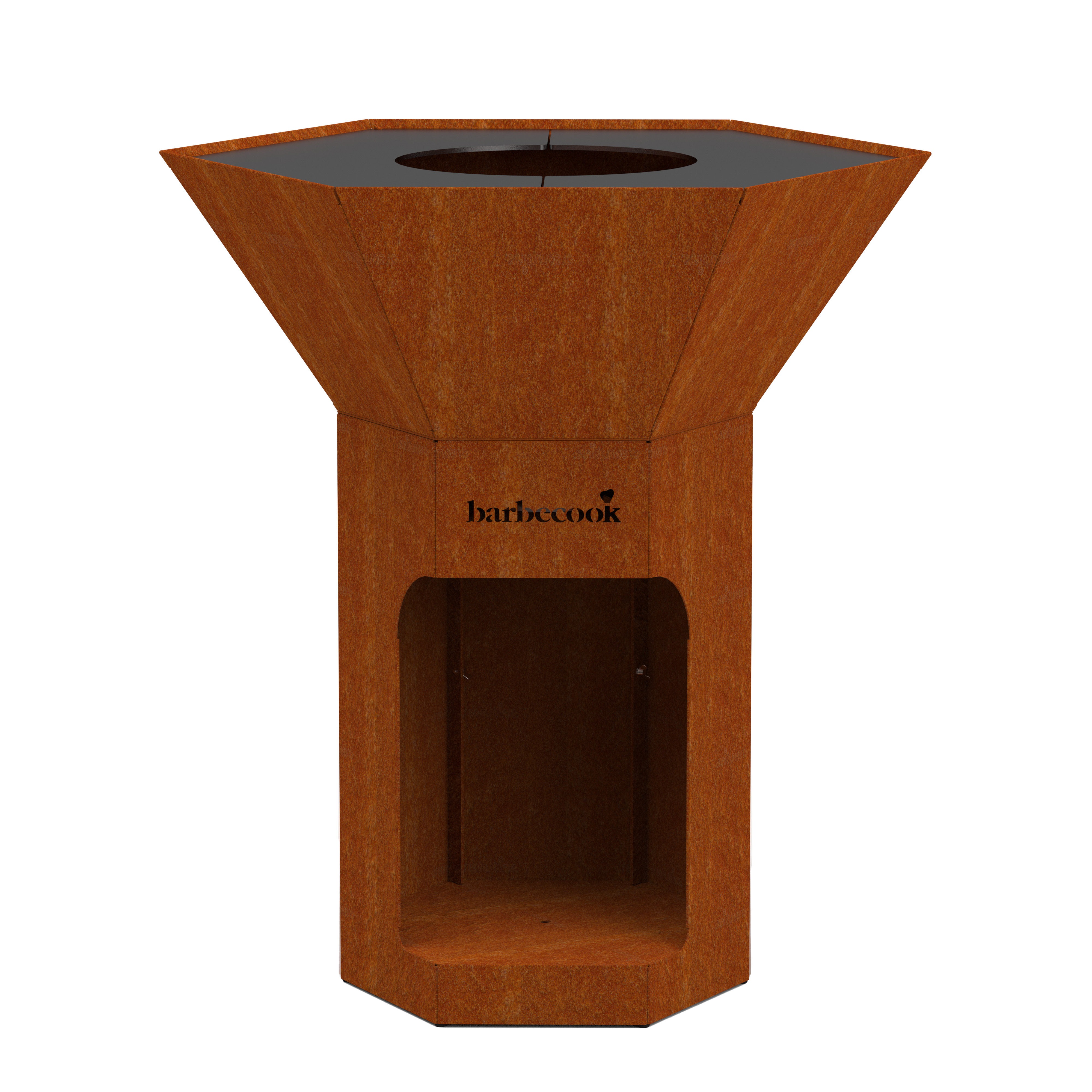 Barbecook Nestor Original corten steel wood barbecue
