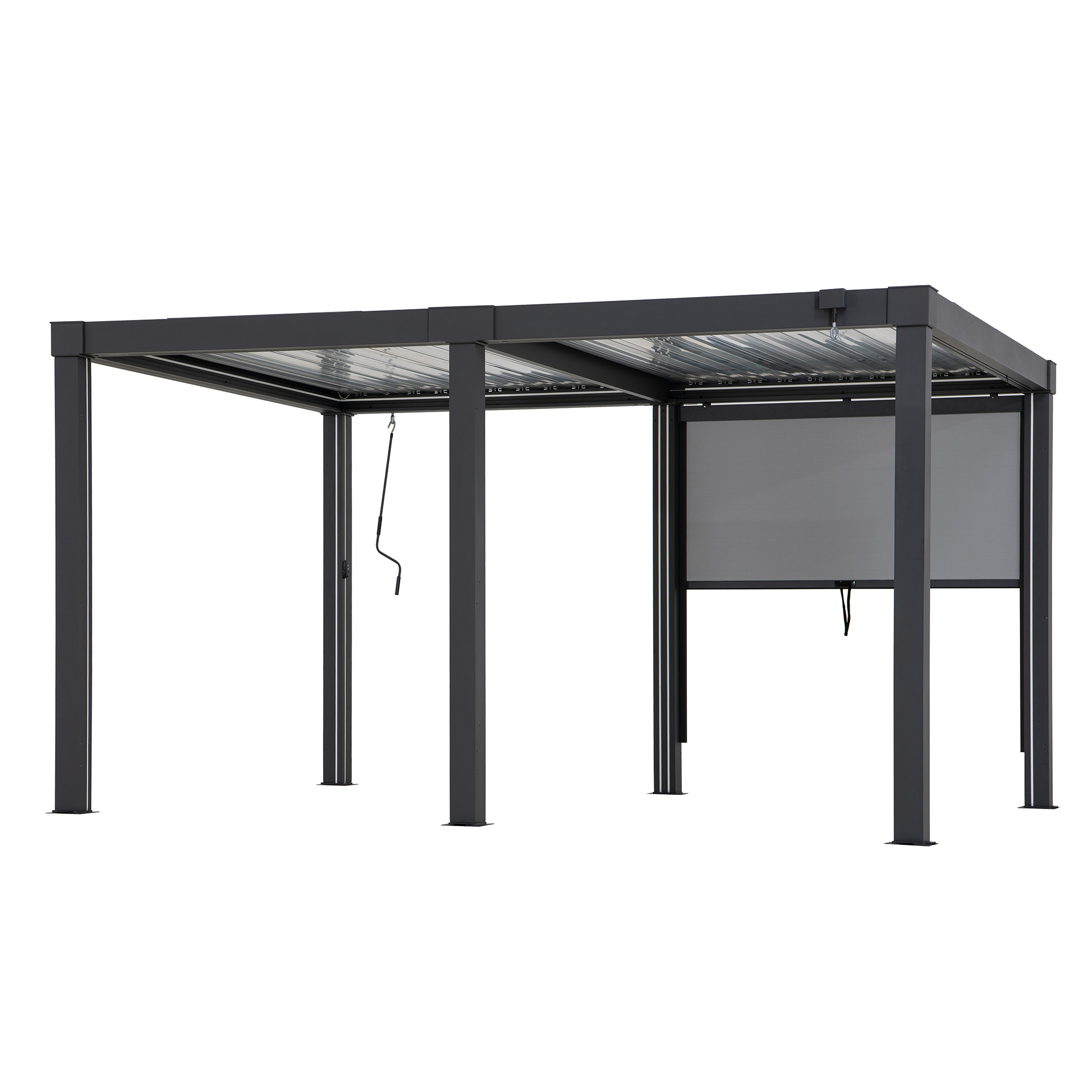 182 x 210 cm Rolling Screen für Multi Gazebo 2m Side (1 PC )