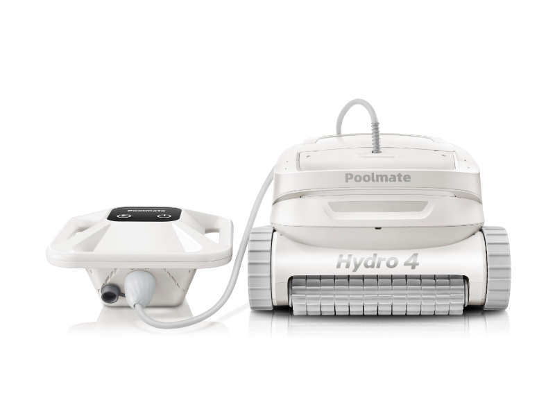 Poolmate Hydro 4 robotic Akku cleaner (cleans bottom, wall & waterline)