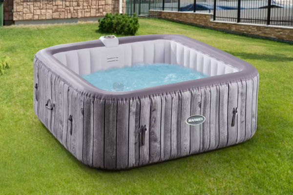 AQUAMAR P6002 laminated PVC square hot tub