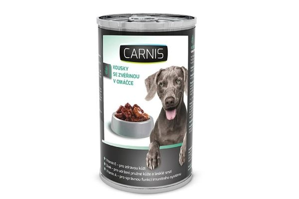 Carnis Dog canned Venison, 1240 g