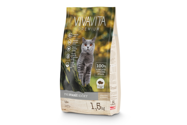 Vivavita - Granules für Senior Cats 1,5kg