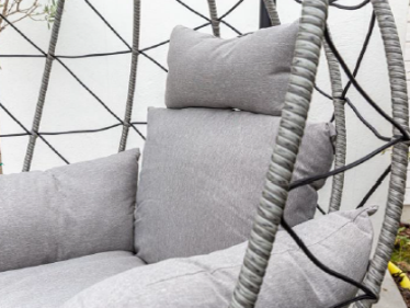 Hanging chair CASABLANCA schwarz