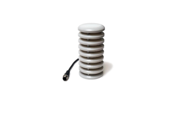 Outdoor temperature sensor mit protective shield