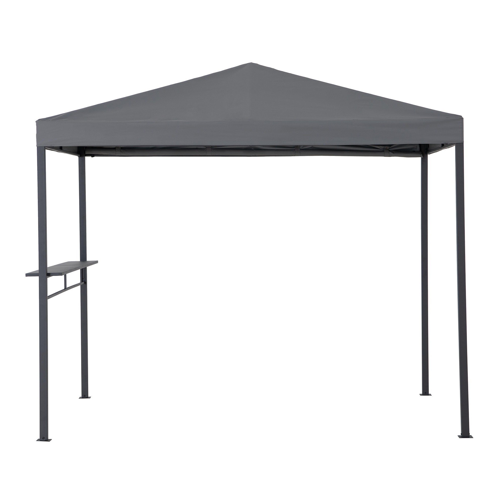 Kabru 220 x 280 cm grau Hot Tub Gazebo