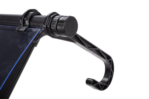 Solar collector mini LUX 0,35 m² - 10 x 86 x 100 cm (pair of legs, connecting material included)