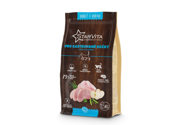 Castrate Cats - 1.5kg (chicken&turkey)