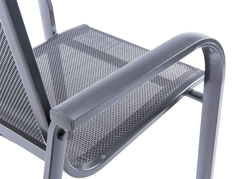 ALEGRIA - Stackable chair - aluminium