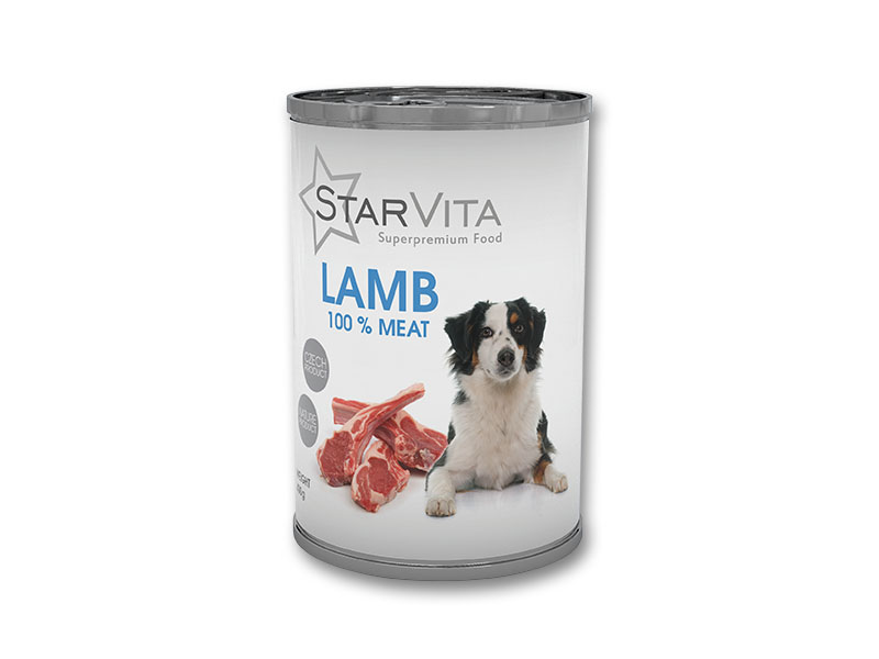Dog canned Lamb