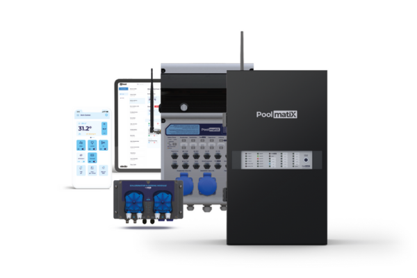 Poolmatix freshwater, pH + free Cl, 400 V