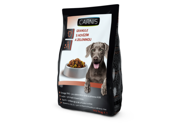 Carnis Dog kibble Beef, 10 kg