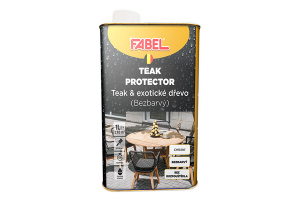Furniture polish TEAK, transparent