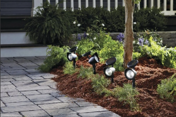 Solar Outdoor Lighting Spotlight Porto