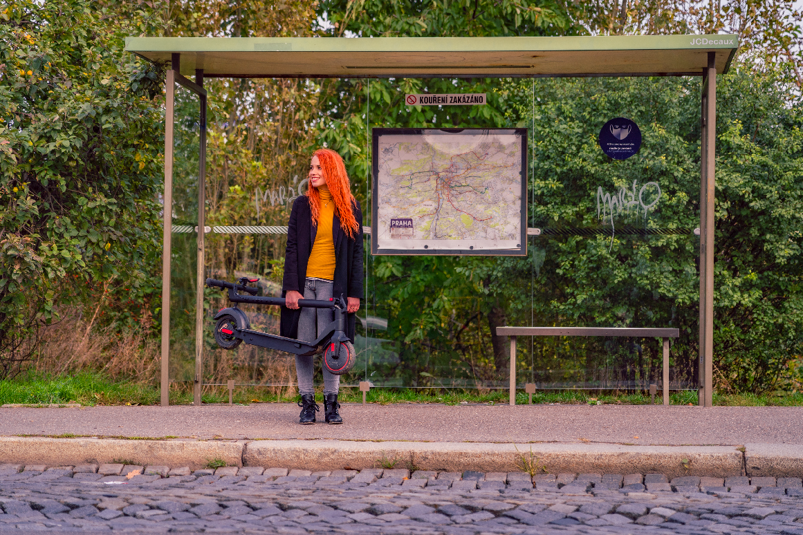 City Fahrrad E-scooter MTF City 1
