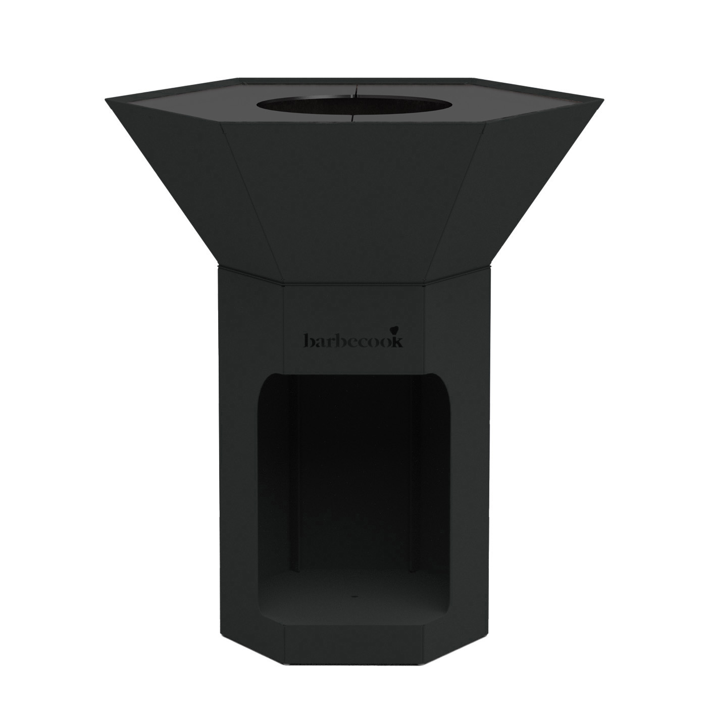 Barbecook Nestor Original steel wood barbecue schwarz